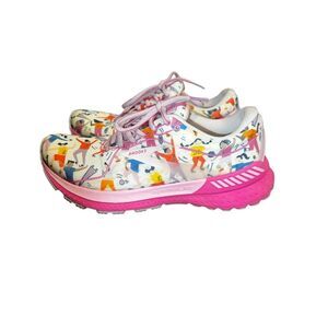 Brooks woman’s 7.5 Adrenaline Unity Empower Pink running sneakers shoes